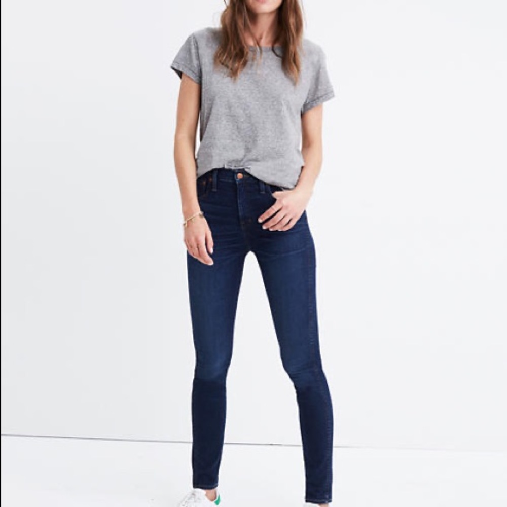 Madewell 10” High Rise Skinny Jeans